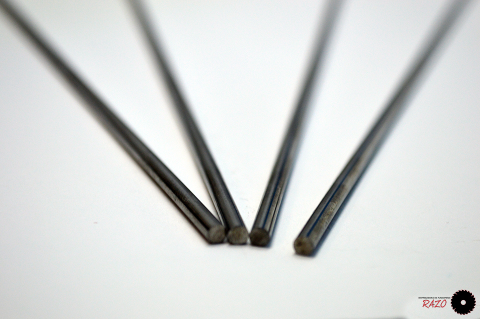 Barras Cilíndricas de Carburo de Tungsteno  (1/8 X 12")